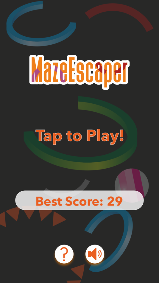#1. Maze Escaper (iOS) 由: Dipti Agrawal