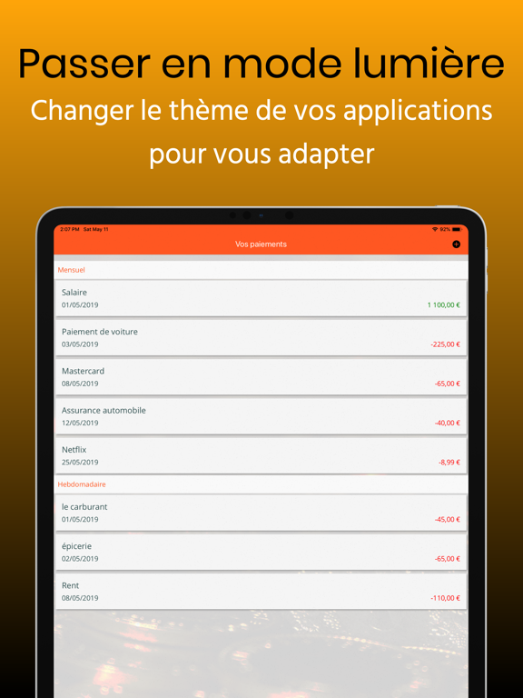 Screenshot #5 pour Planificateur de Budget Pro