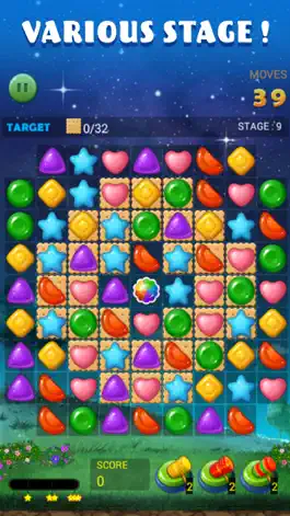 Game screenshot Jelly Star Night - Match 3 hack