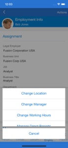 Oracle Fusion Applications screenshot #5 for iPhone