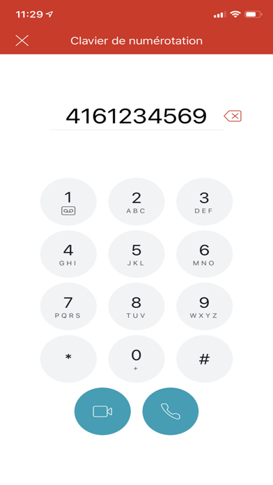 Screenshot #1 pour UnissonMC Telephone Logical
