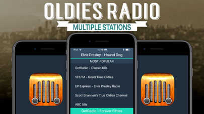 Screenshot #1 pour Radio Anciens (Oldies Radio)