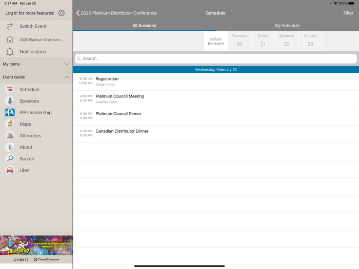 PPG Platinum Distributor Conf.