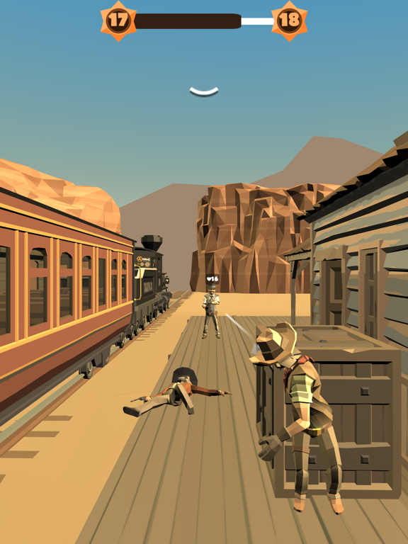 Cowboy Duel 3D iPad screenshot