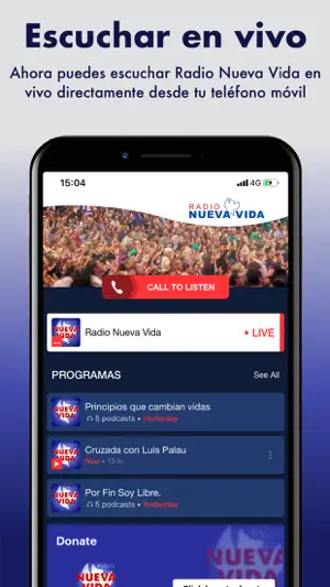 Radio Nueva Vida screenshot 3