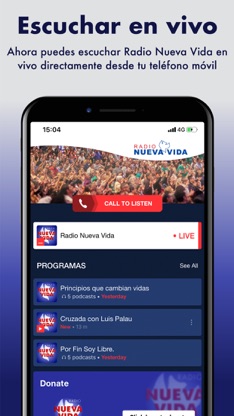 Radio Nueva Vida screenshot 3