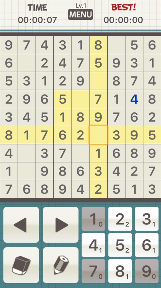 #1. Dr. Sudoku (iOS) 由: SUD Inc.