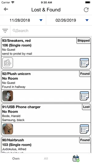 protel Air Housekeeping screenshot 4