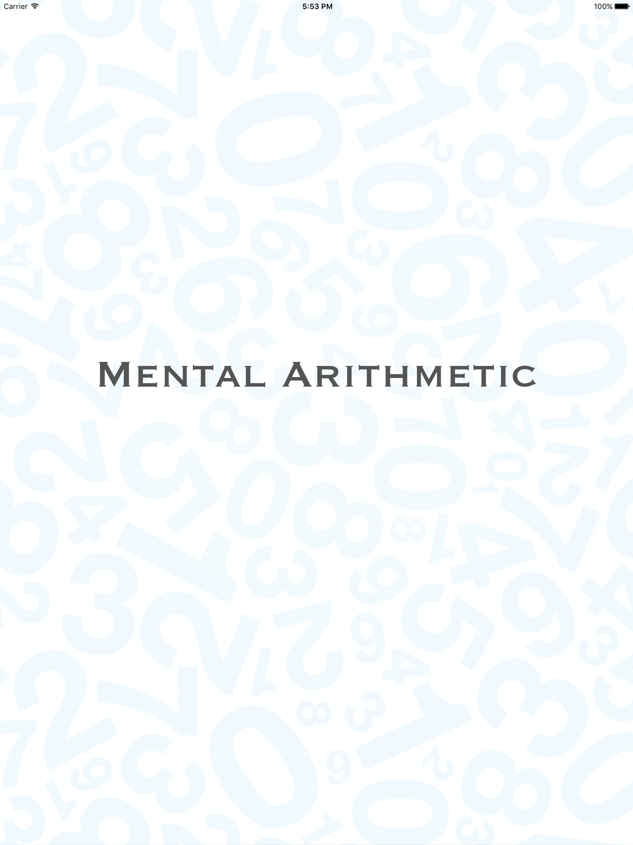 Mental Arithmetic Professional screenshot 10
