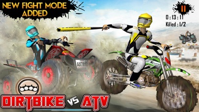 Dirt Bike Vs Atv Offroad Race screenshot 1