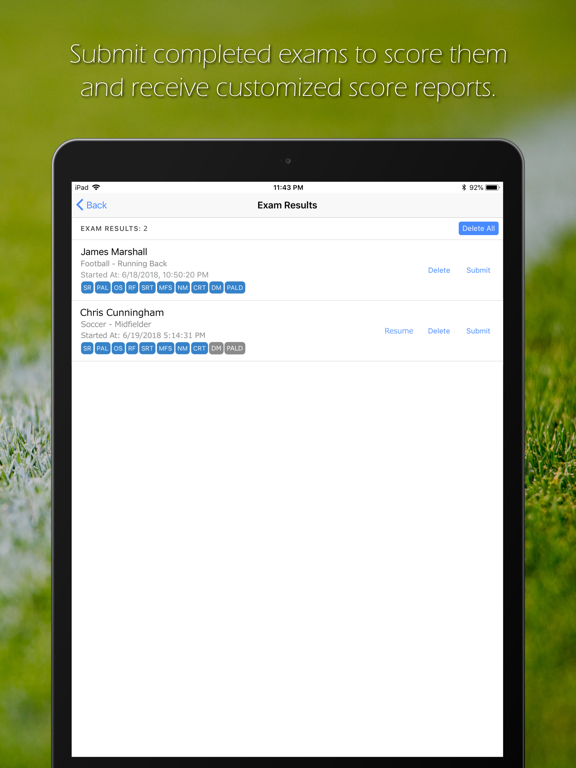 AIQ.team iPad screenshot 4 - Sports app