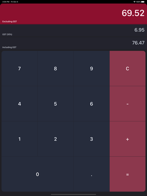 Australian GST Calculatorのおすすめ画像4