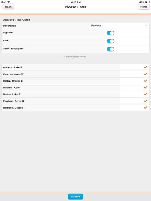 Screenshot #5 pour Paycor Time on Demand:Manager