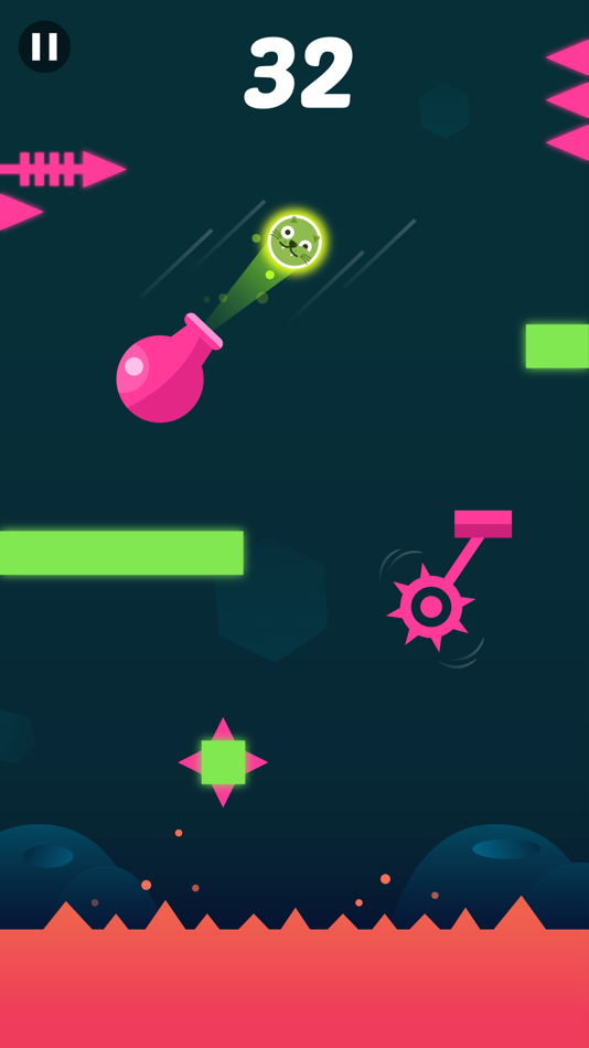 #4. Jumping Dash! (iOS) Podle: MONSTER PLANET Corp.