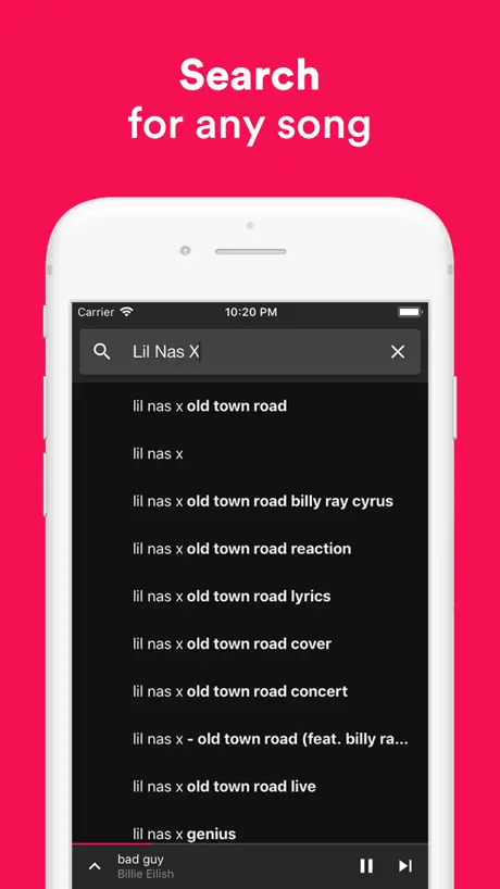 Music Player ‣