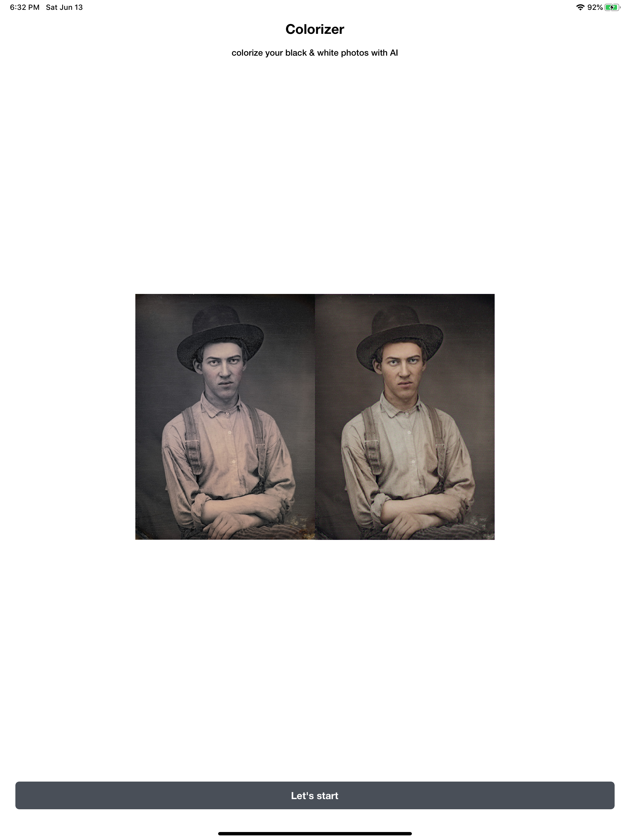 Colorizer - AI colorization