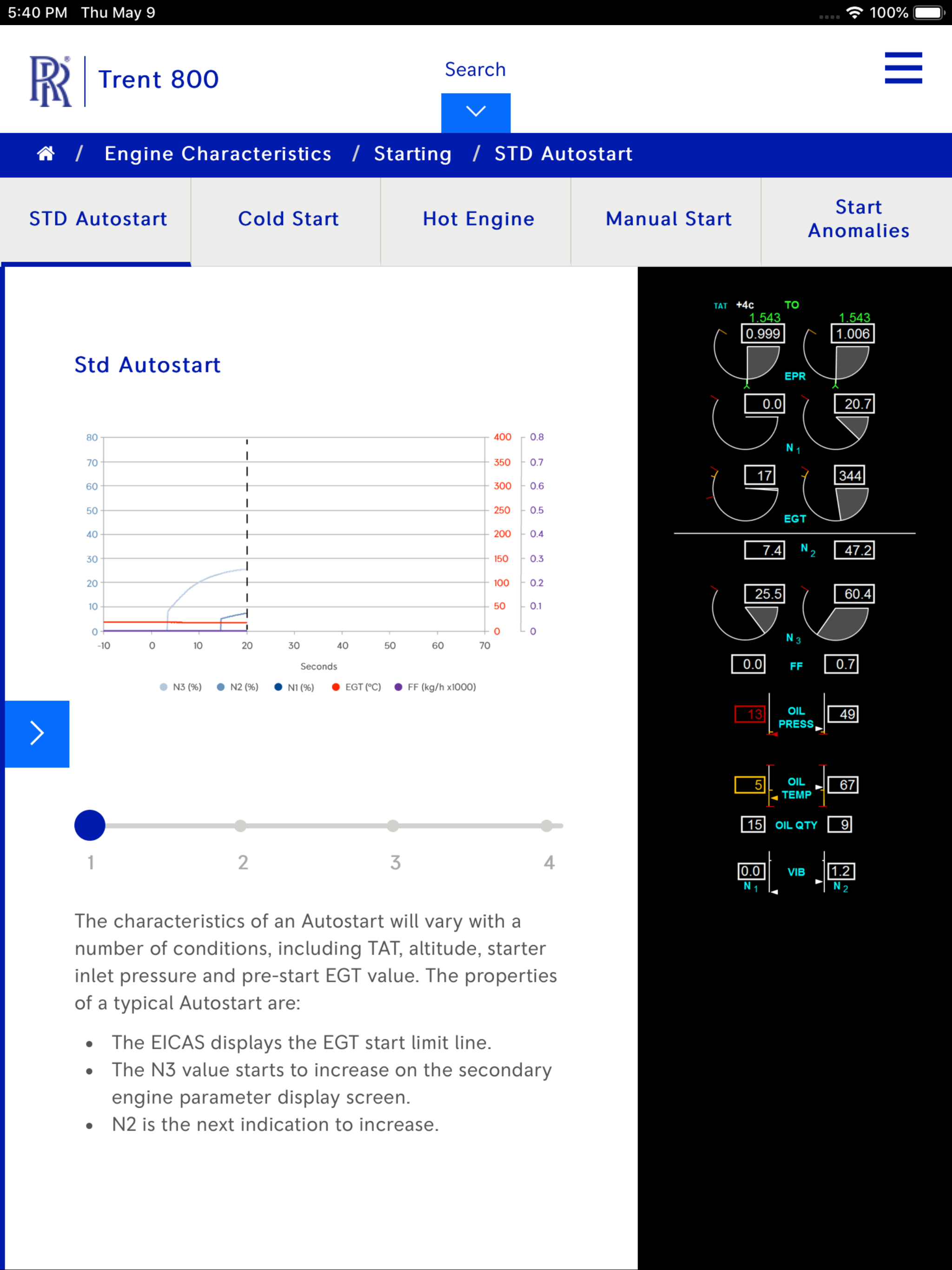 Trent 800 Pilot Guide screenshot 6