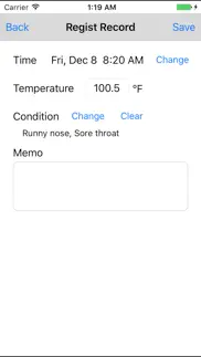 How to cancel & delete body temperature recorder 1