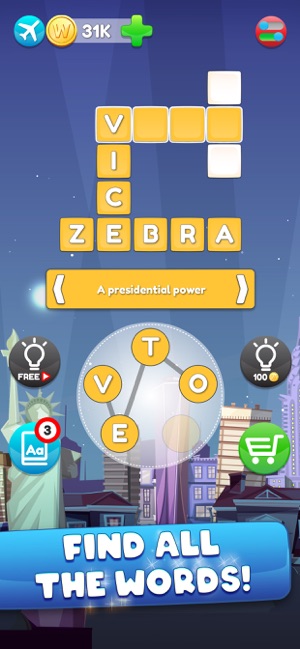 Word Travels - Crossword Game(圖3)-速報App
