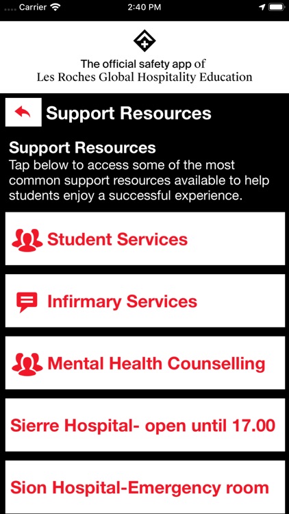 Les Roches SOS screenshot-7