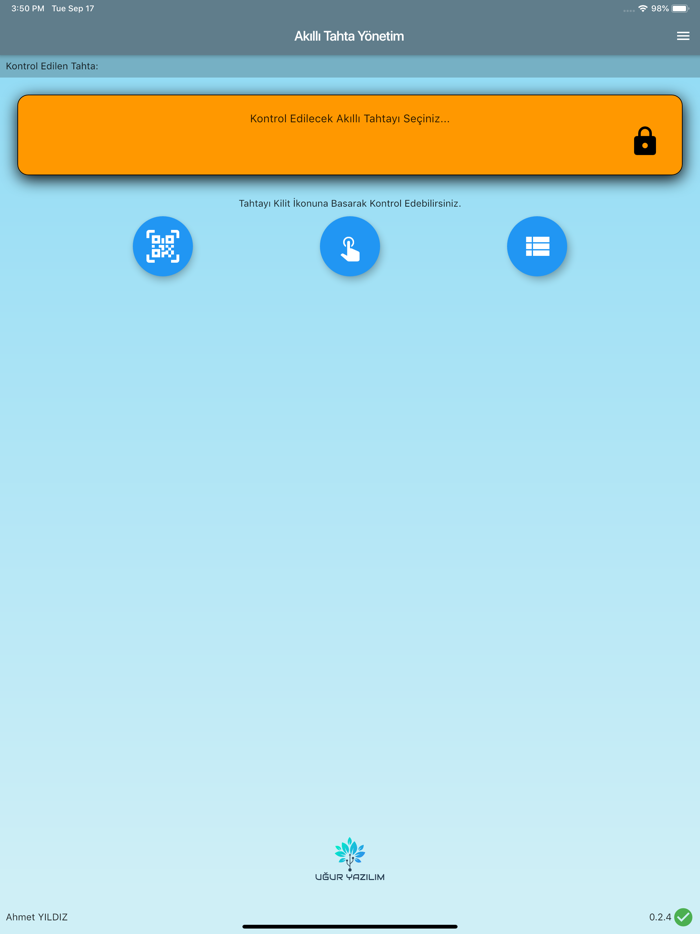 Akıllı Tahta Kilit Aç