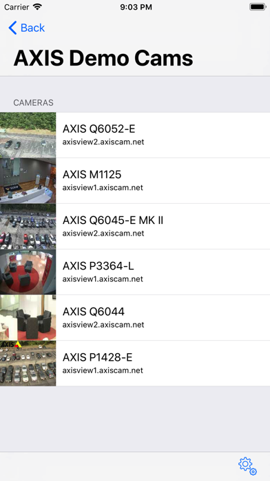 Screenshot #2 pour CameraControl Pro for AXIS