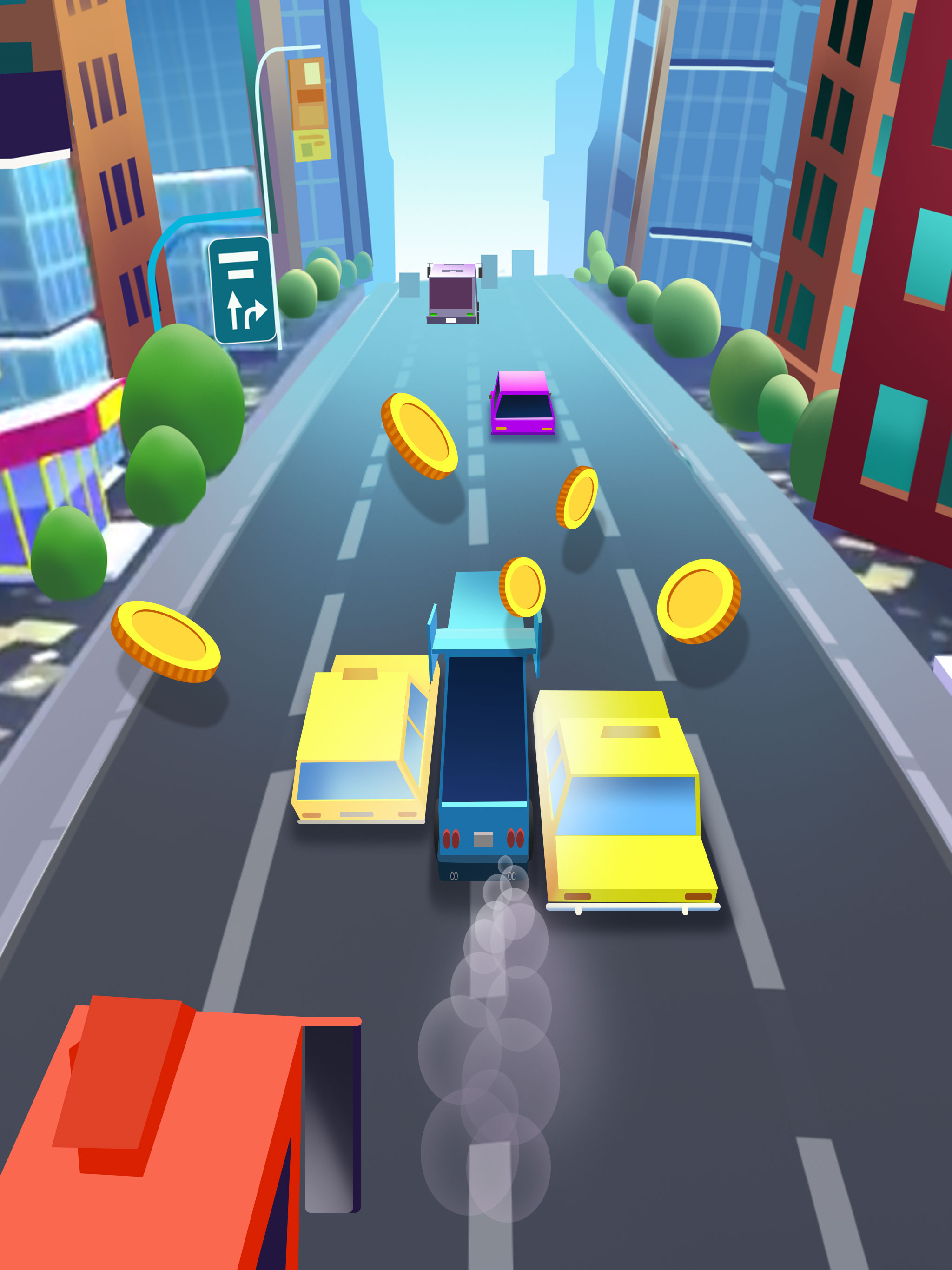 Squeezy Car - Traffic Rush screenshot 7