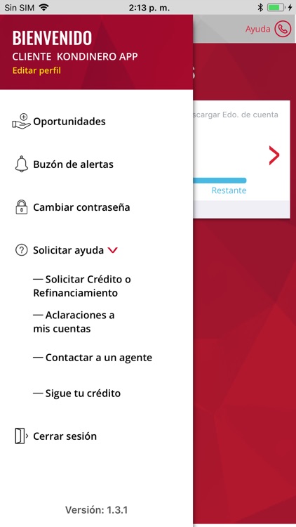 Kondinero Movil screenshot-3