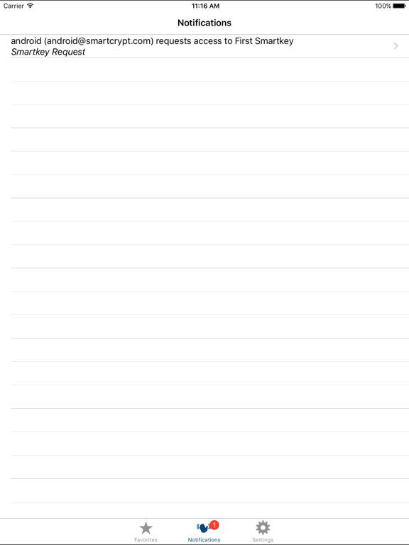 PK Protect Enterprise iPad screenshot 4 - Productivity app