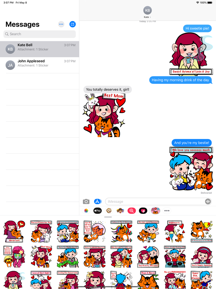 Kikimoji Love You Lots