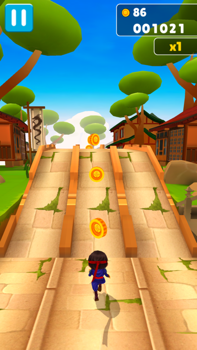 Ninja Kid Run VR: Fun Games Screenshot