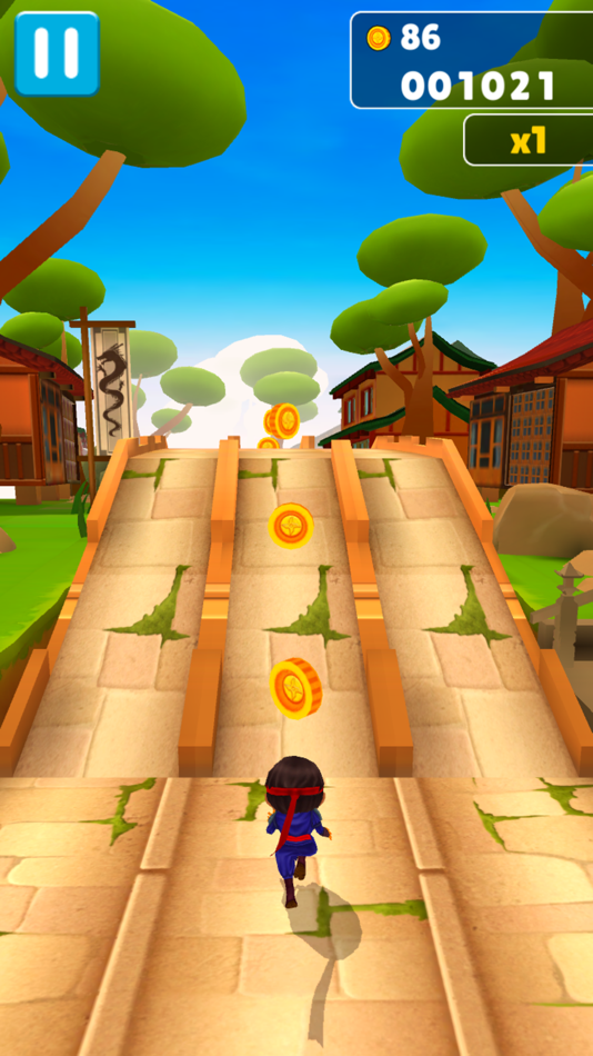 #5. Ninja Kid Run VR: Fun Games (iOS) Podle: Wildlife Studios