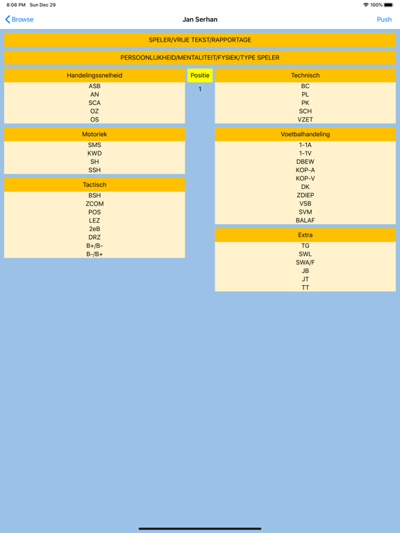 Screenshot #5 pour International Soccer Scouts