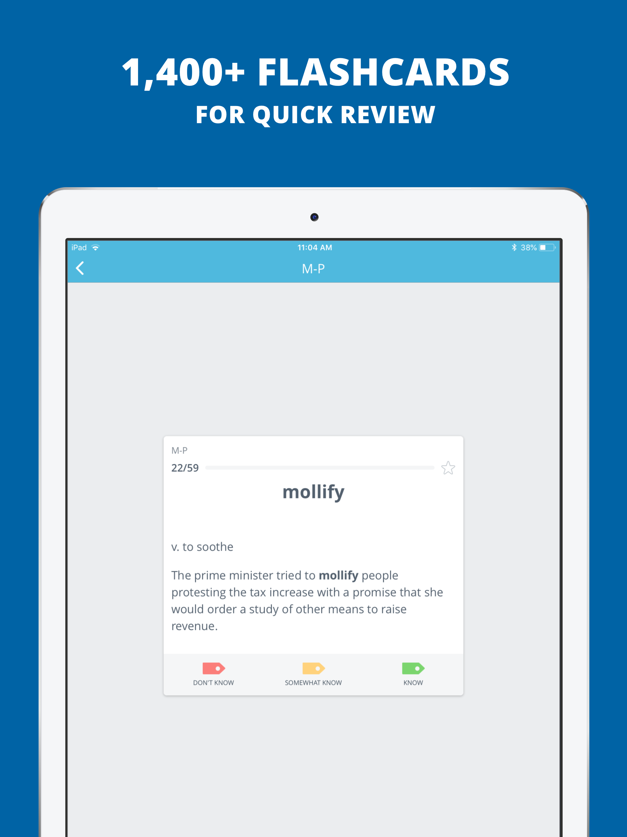 GRE Vocabulary Flashcards Prep