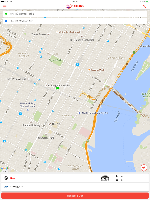 Screenshot #6 pour Flamingo Car and Limo Service