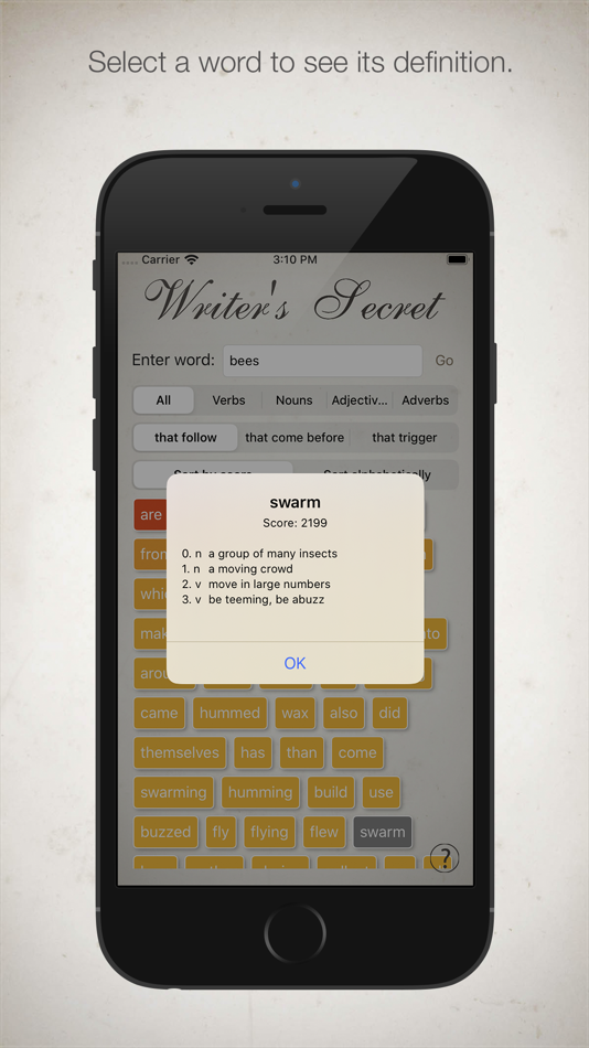 #2. Writer's Secret (iOS) 由: Craig Grummitt