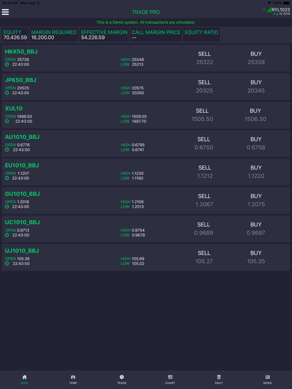 Screenshot #5 pour TradePro KontakPerkasaFutures