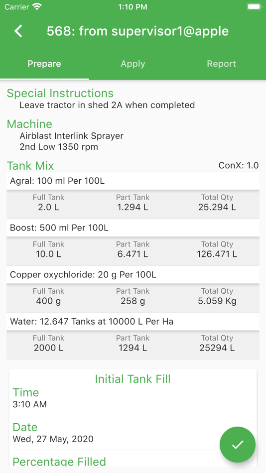 #1. Growdata Instructions (iOS) 由: Inform Ag Pty Ltd