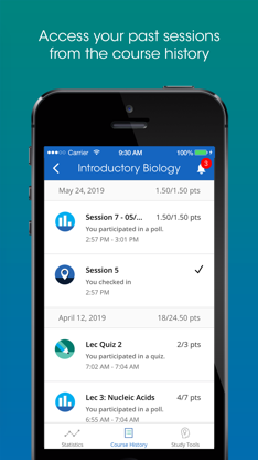 iClicker Student screenshot 2