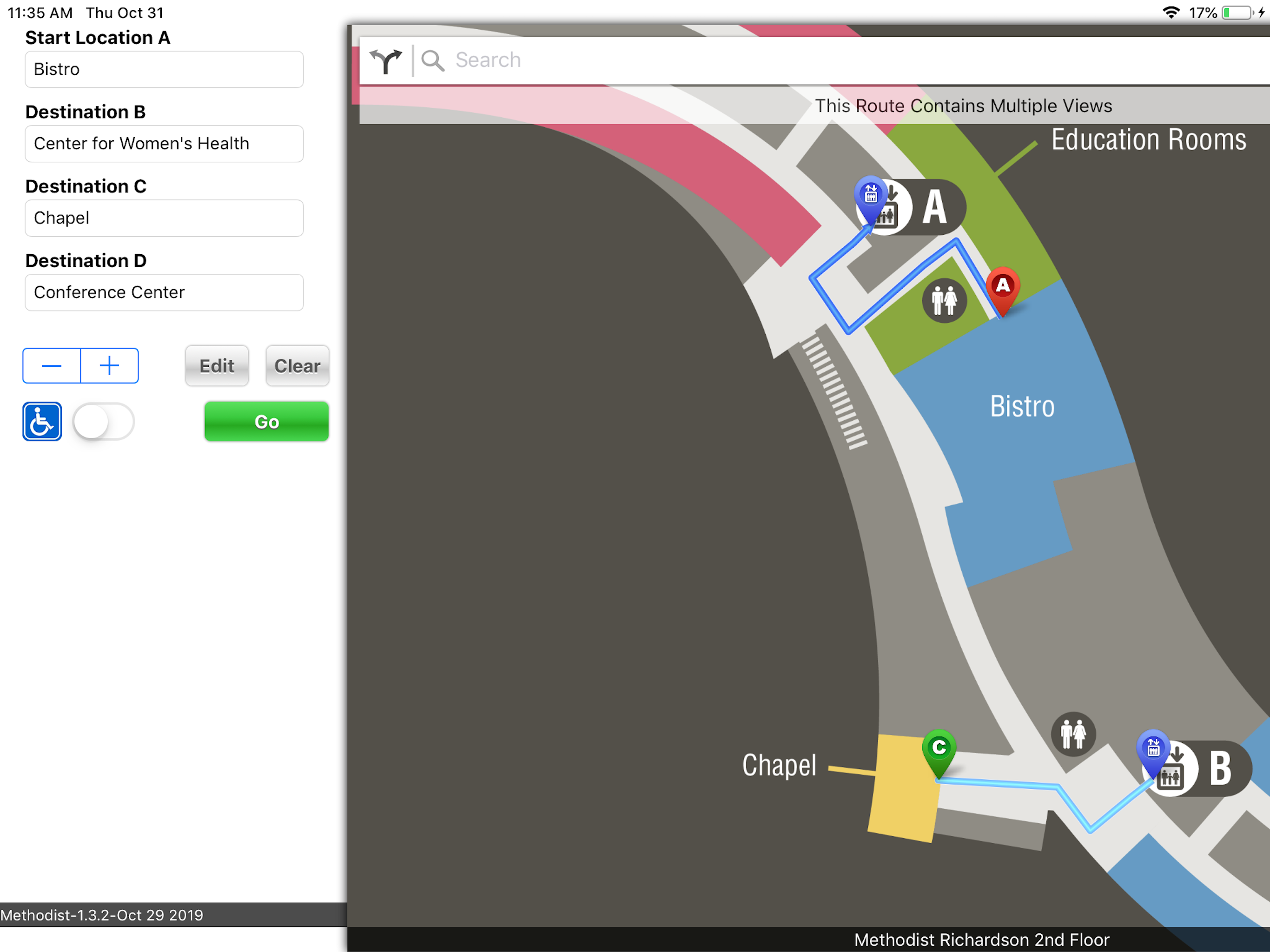 Methodist Richardson Wayfinder screenshot 7
