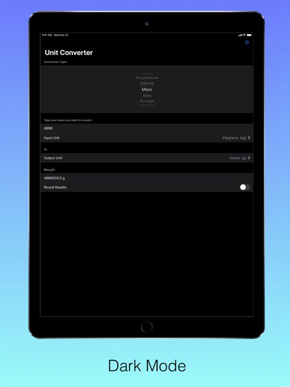 The ULTIMATE Unit Converter iPad screenshot 5 - Utilities app