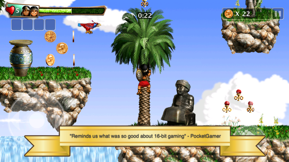 #2. Babylonian Twins Platformer (iOS) 由: BitHunch LLC
