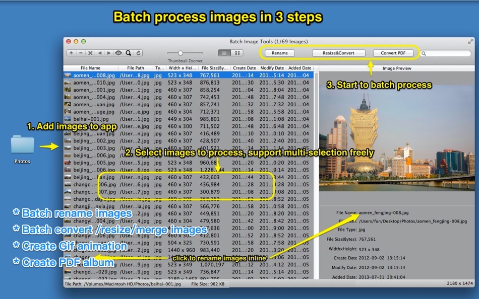 Batch Image Toolset - 6.0 - (macOS)