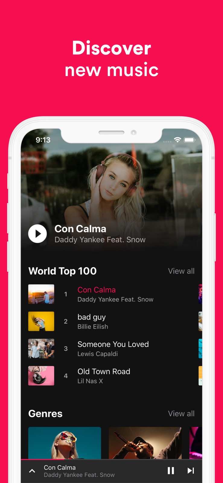 Music Player ‣ iphone screenshot 1