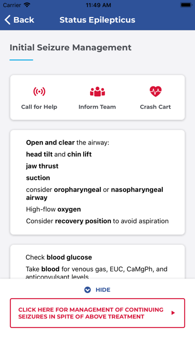 Screenshot #3 pour Emergency Protocols