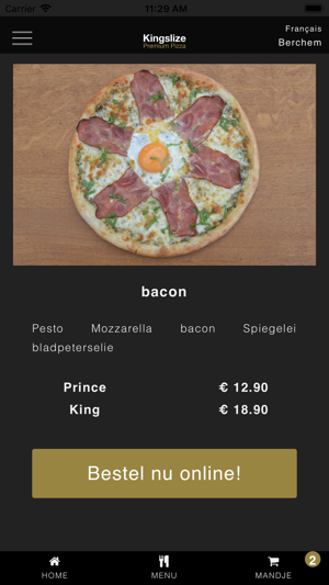 Kingslize Premium Pizza(圖2)-速報App