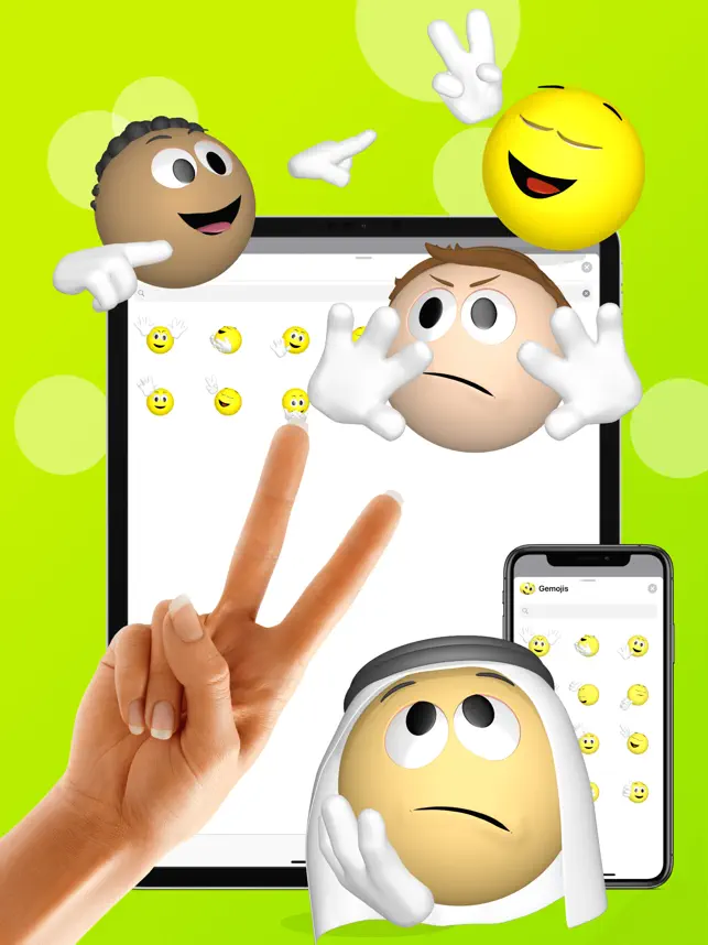 Emoji + gestures > Gemojis13+_4