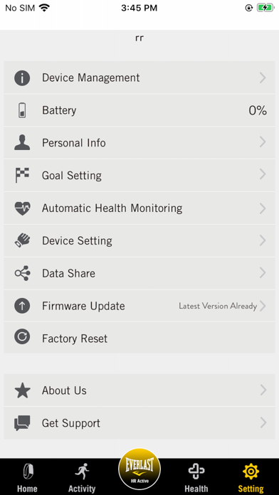 Screenshot #3 pour EVERLAST HR