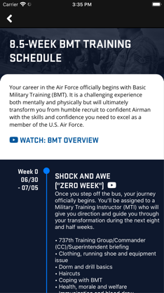 USAF Delayed Entry Program screenshot 4
