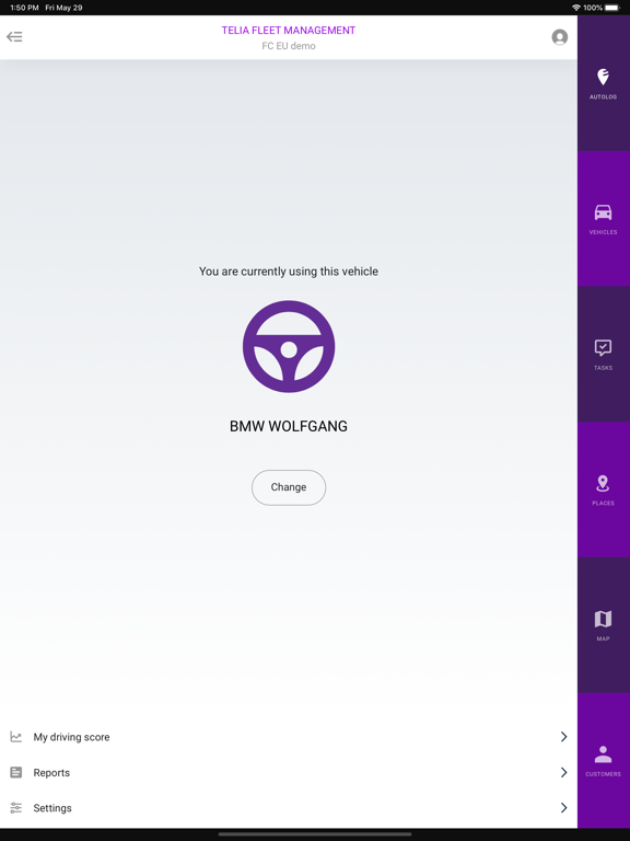 Screenshot #4 pour Telia Fleet Management